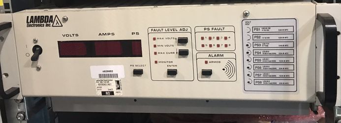 Lambda 8 output adjustable power supply