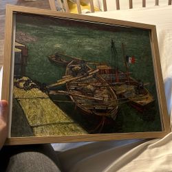 Framed Wood Puzzle Van Gogh 