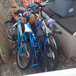 All For One Money 2 Girl Bikes 2 Boy Bikes Nice Shape