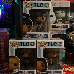 Tlc Funko Pops Left Eye T-boz Chili