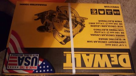 Dewalt 15amp 7 1/4in lightweight saw