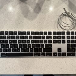 Excellent condition Apple Magic Keyboard w/ Touch ID - Black Keys