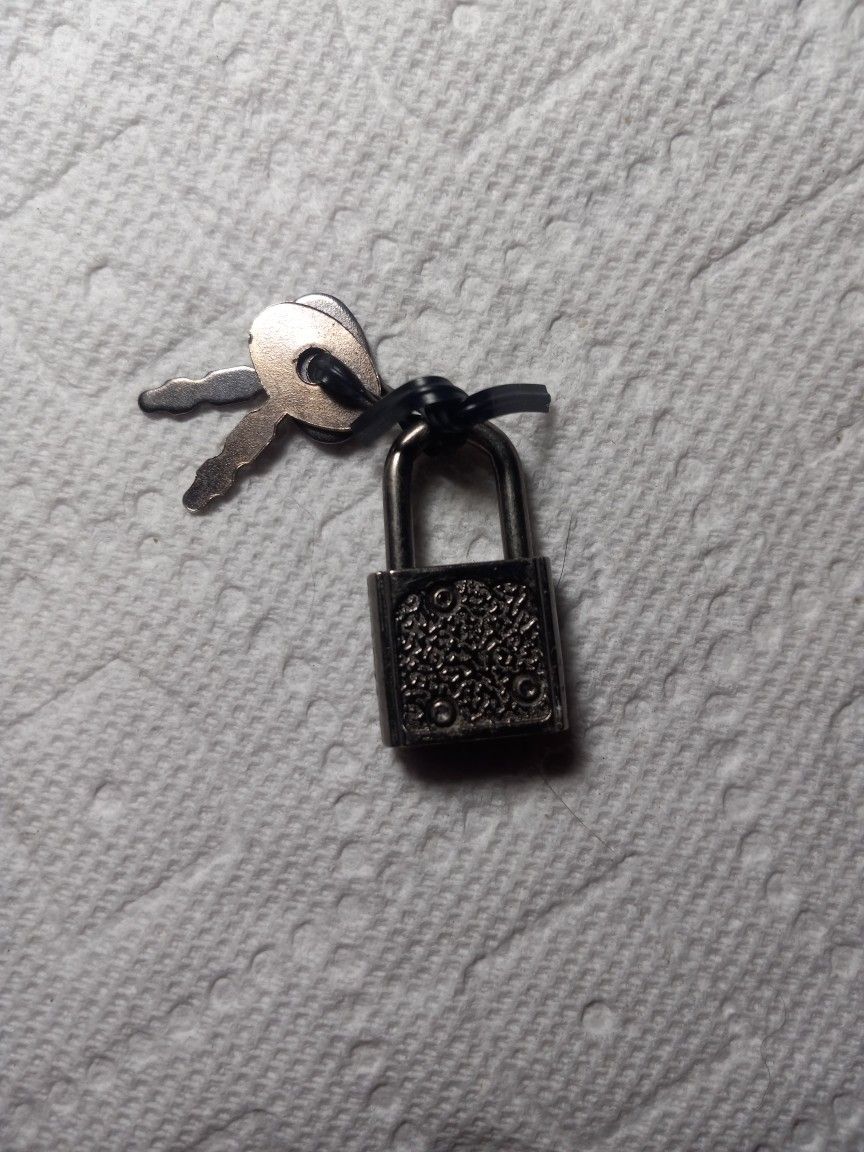 Vintage Luggage Lock.