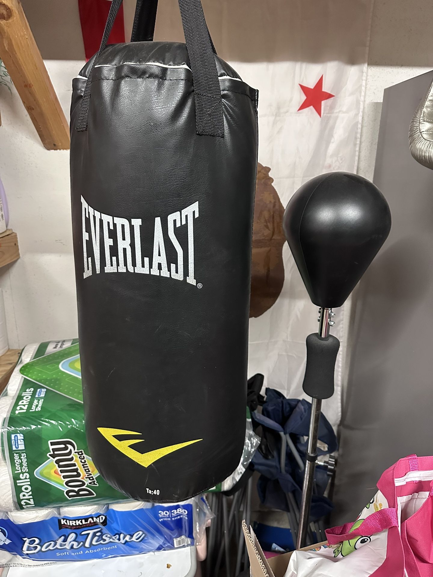 Punching Bag & Speed Bag