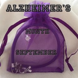 Alzheimer's Bracelet. 💜 NEW 💜