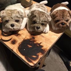 Stuffed animal puppy