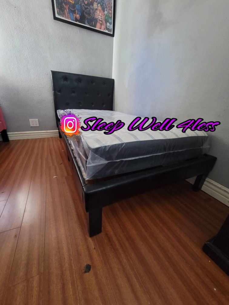 New Twin Size Beds With Mattress