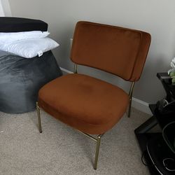 Orange Accent chair