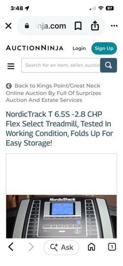 Nordic Track T6.5-2.8