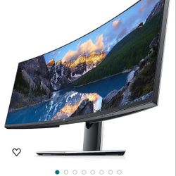 Huge 49" Dell Ultrsharp Curved Monitor.   