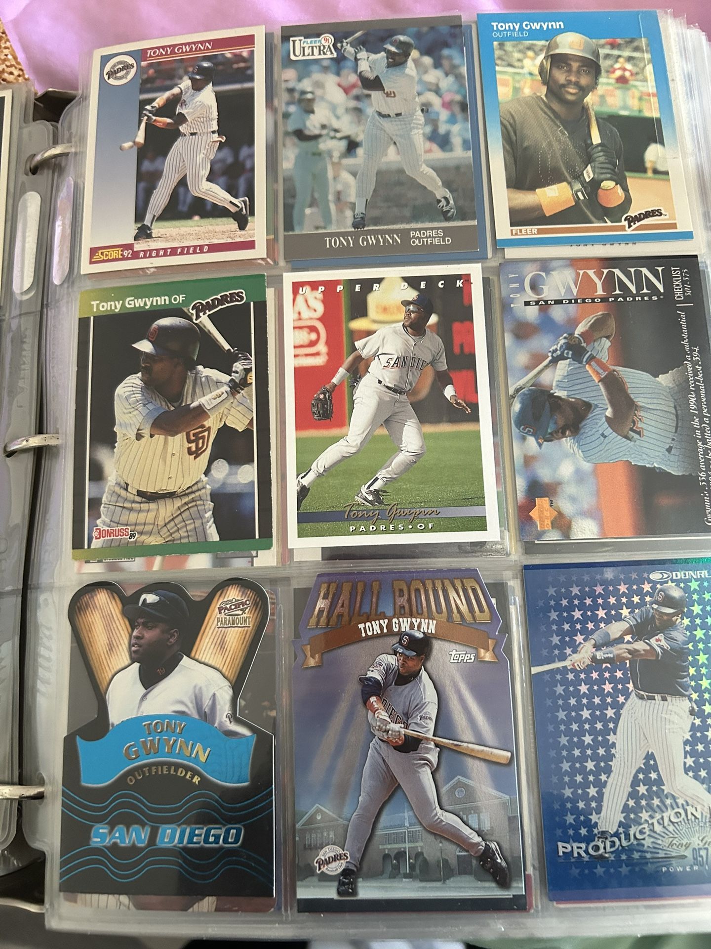 Tony Gwynn Baseball Cards 