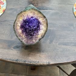 Amethyst Stone Uncut Weight 10lbs 