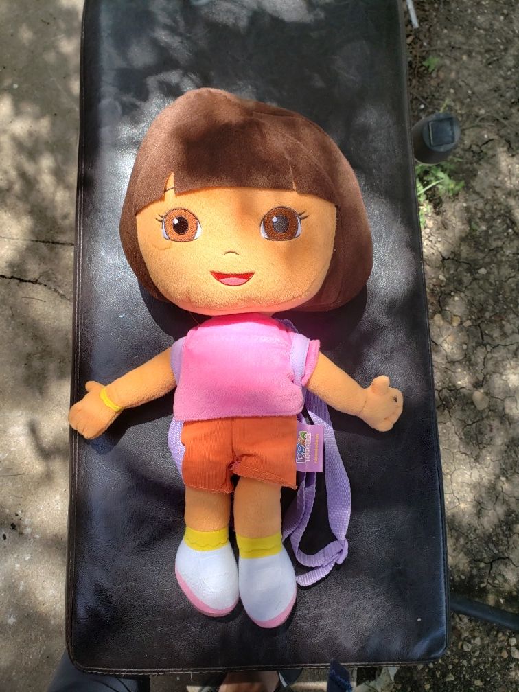 Dora the explorer plush backpack
