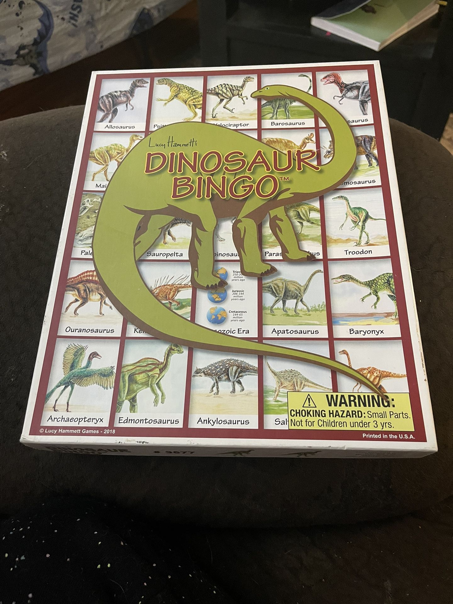 Dinosaur Bingo