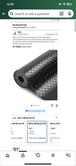 Garage /Gym Floor Mat