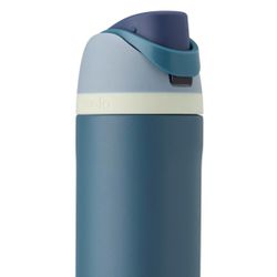 Owala FreeSip Stainless Steel Water Bottle, 24oz, Denim