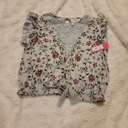 Floral Jr Top