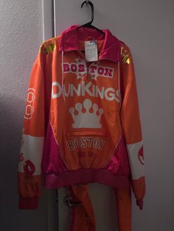 Halloween costume Boston DunKings Track Jacket costume