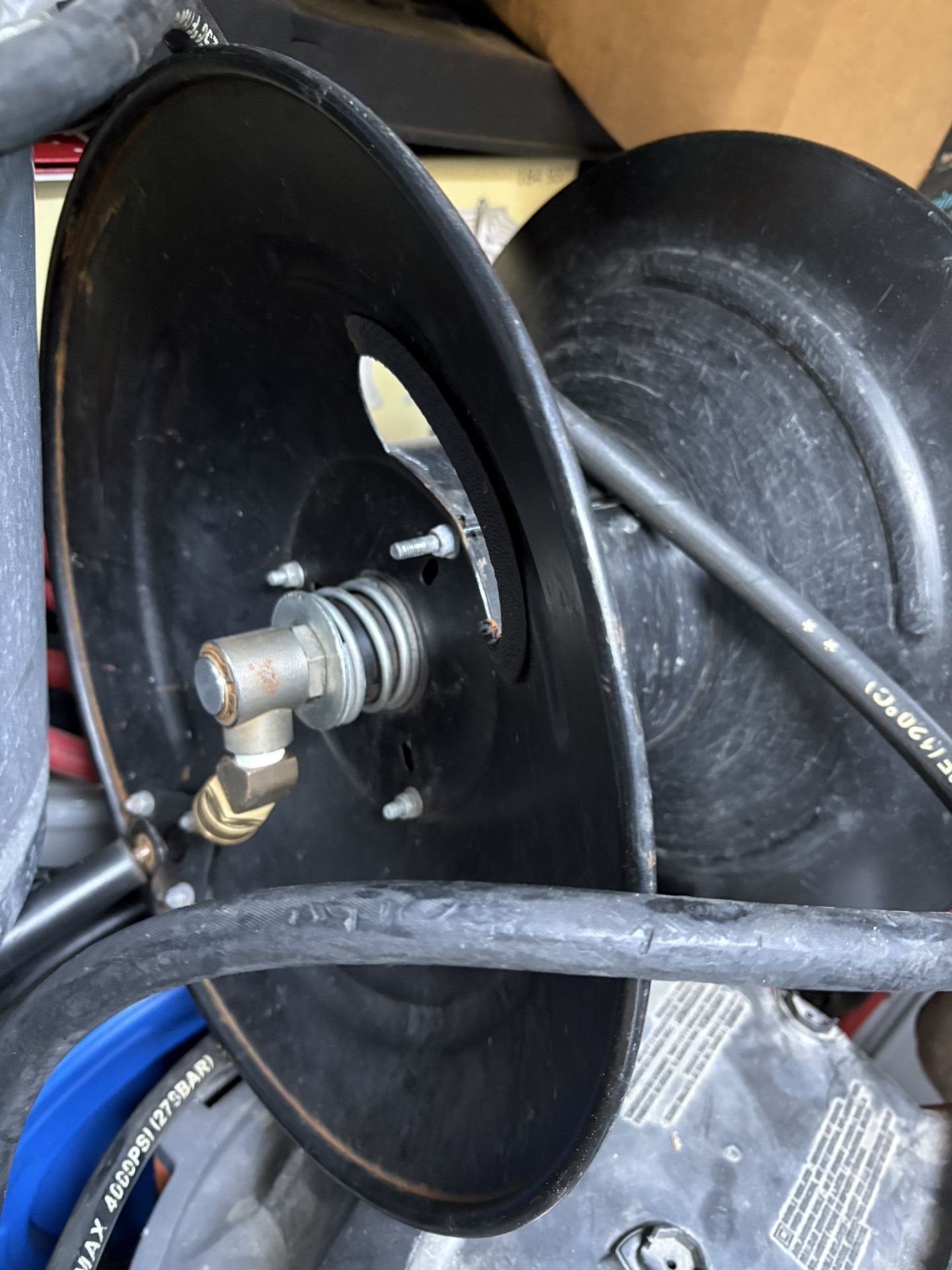 Pressure Washed Hose Rail