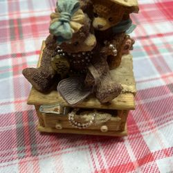 Teddy Hugs The San Francisco Music Box