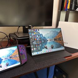 UPERFECT 2K 120Hz Portable Gaming Monitor, 16" 