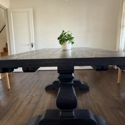 Beautiful Arhaus Solid Wood Dining Table - Like New