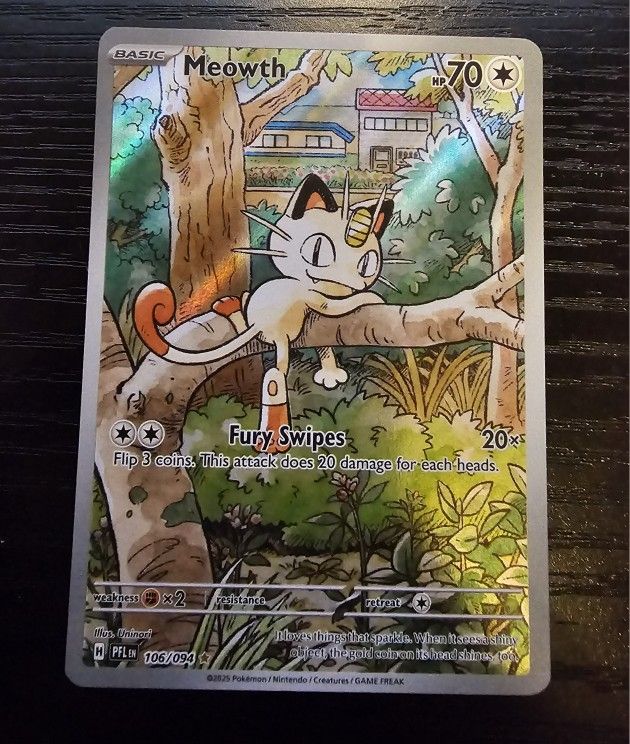 Meowth Phantasmal Flames 106/094