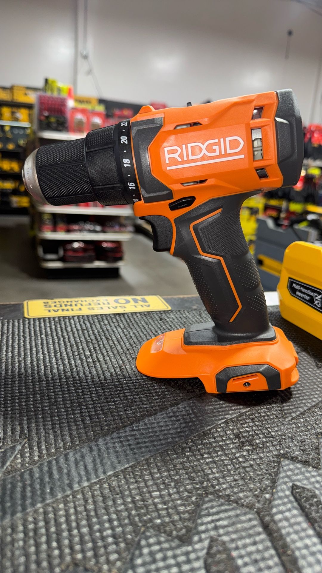 RIDGID 18v Cordless Drill Driver (Tool Only)