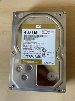 WD Gold 4TB Datacenter Hard Drive