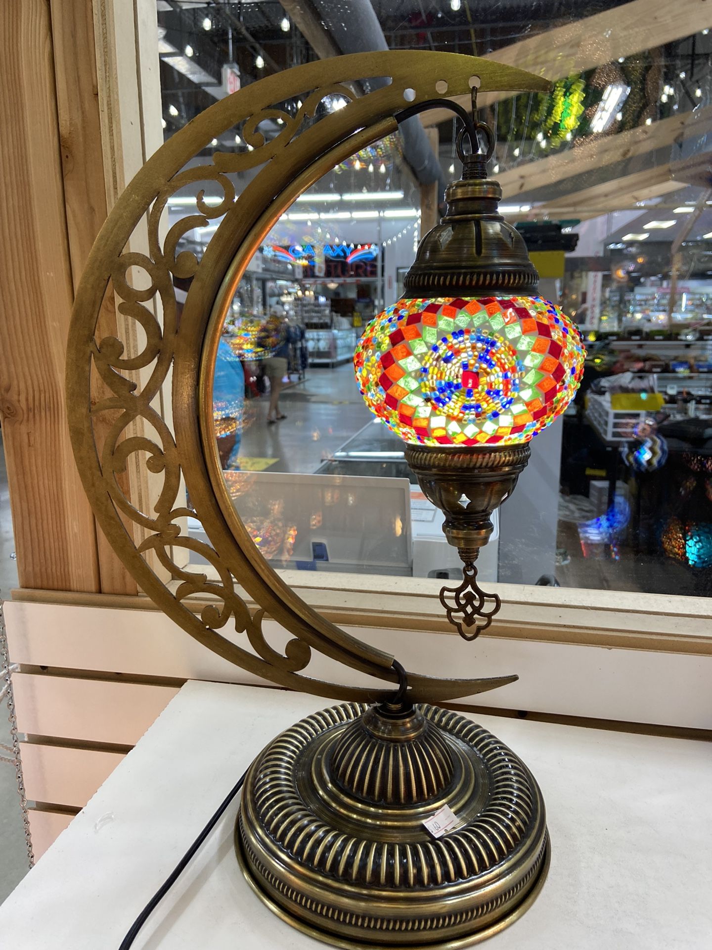 Handmade Stained Glass Mosaic Table Lamp Light Turkish Moroccan For Home Decor,All Products : American Fashion Style Bags On Sale