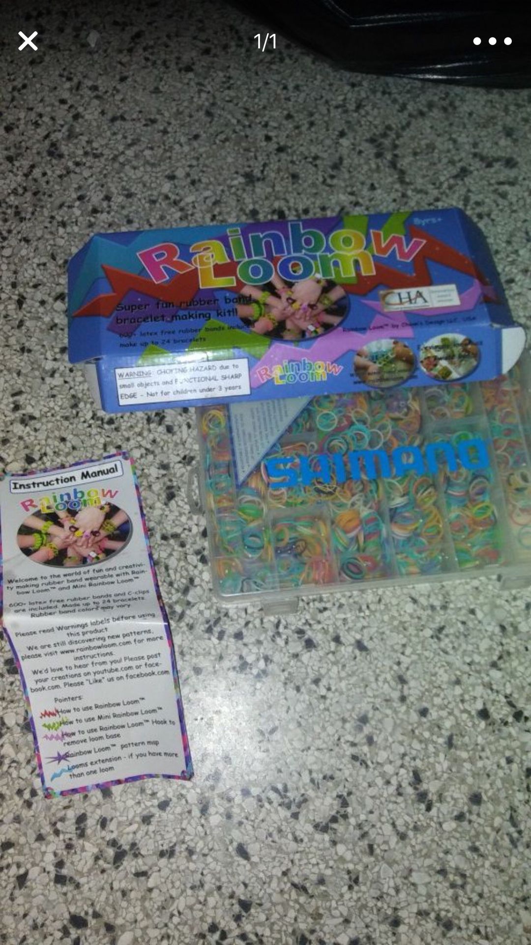 Rainbow loom 🌈 NEW with extras