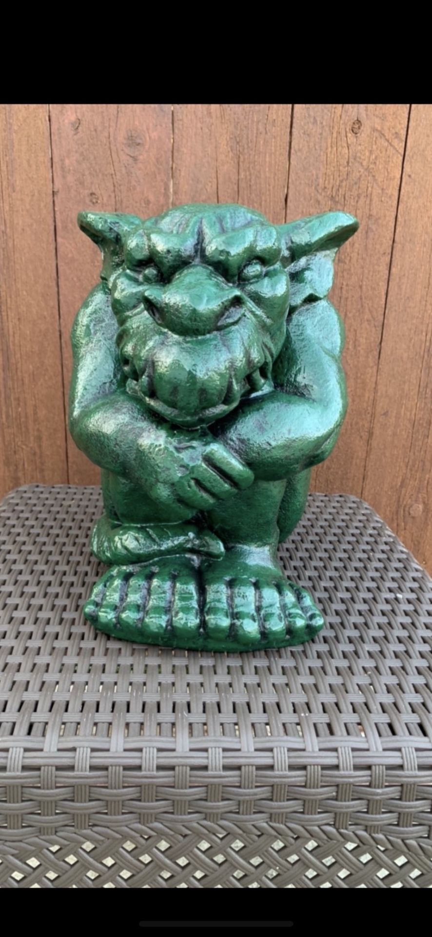 The Ugly Gargoyle Statue
