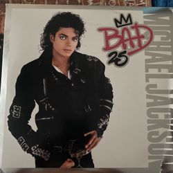 Michael Jackson Bad Vinyl (25th Anniversary Bad Edition)