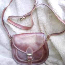 Vintage Leather Handbag 