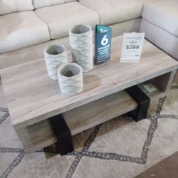 Rustic Oak Coffee Table 