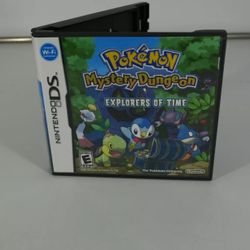 Pokemon Mystery Dungeon Explorers of Time - Nintendo DS Pristine Authentic NDS