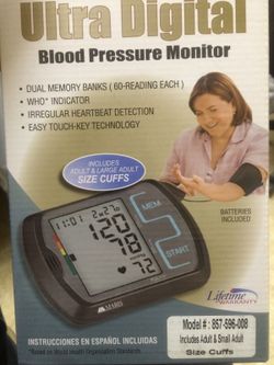 Blood pressure monitor ultra digital