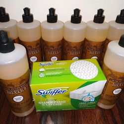 8-Pack! Mrs. Meyer's Clean Day Dish Soap, Acorn Spice Scent! FREE BONUS Swiffer!