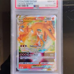 Charizard Vstar #019 Psa 10