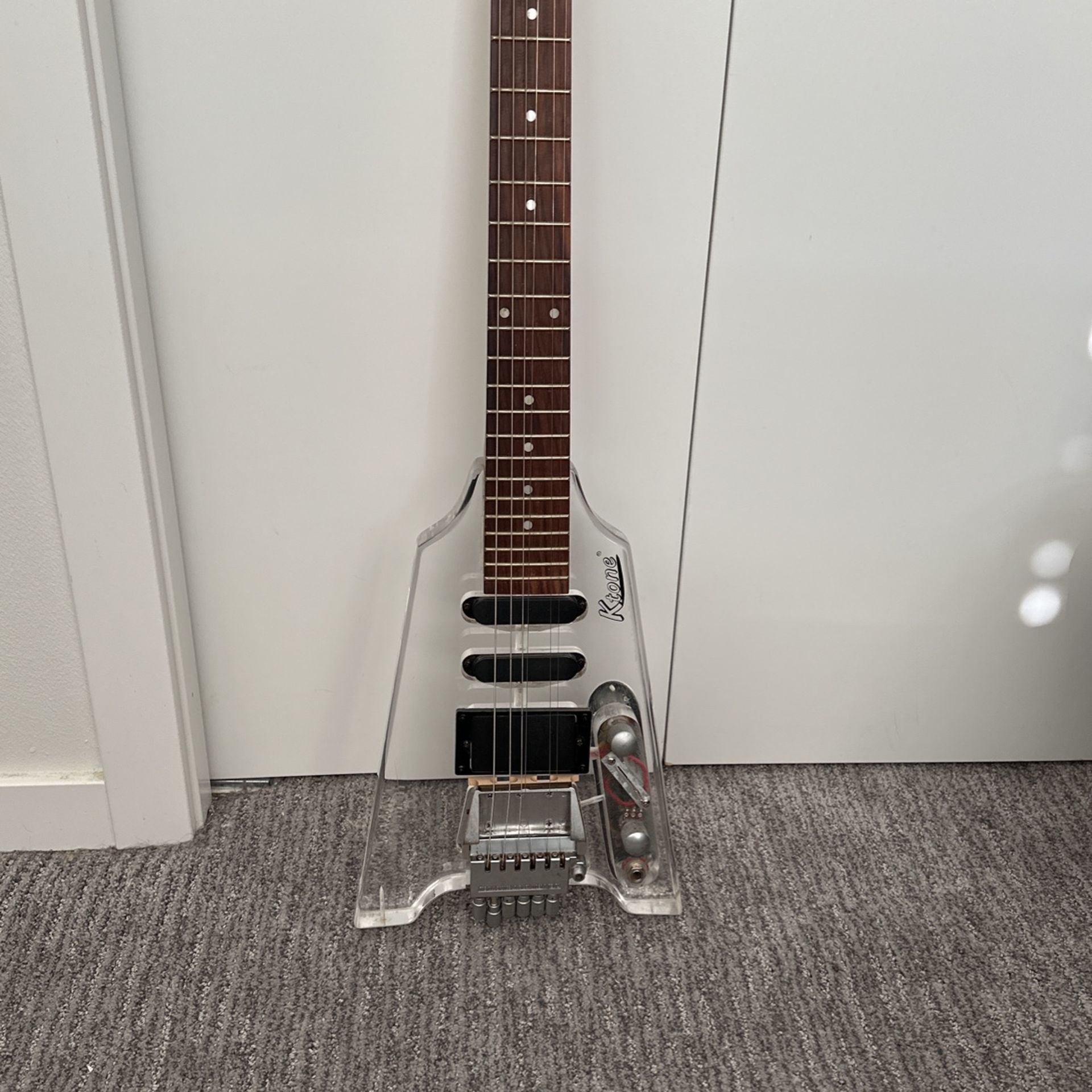 Ktone Acrylic Headless Guitar