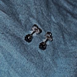 Black Diamond Earrings 