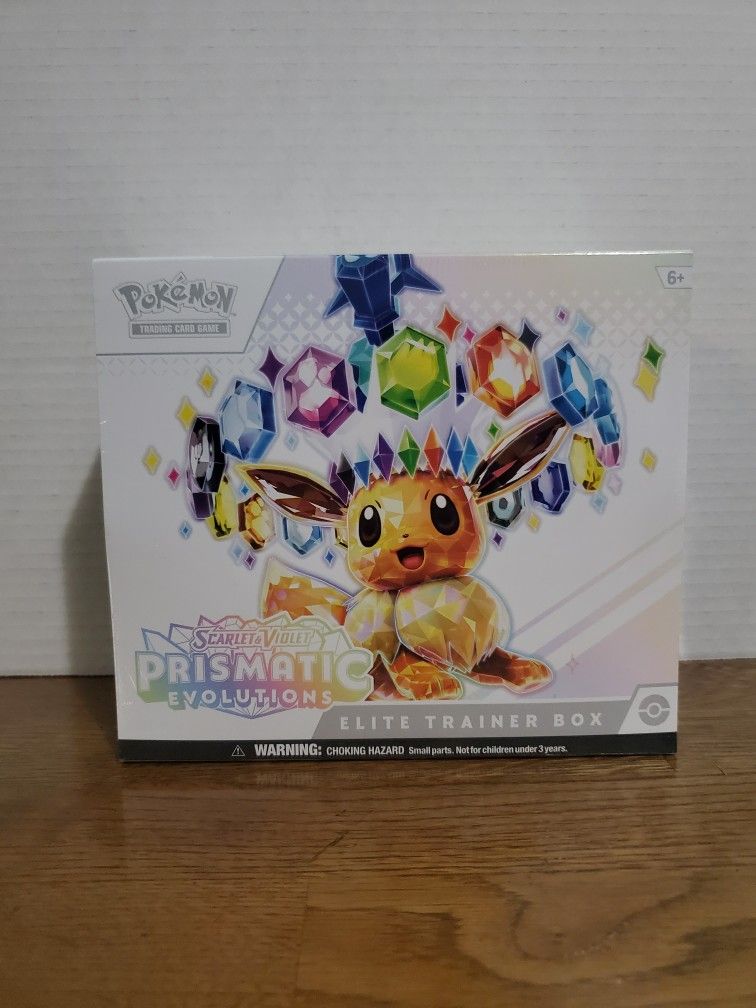 Pokemon Prismatic Evolutions Elite Trainer Box