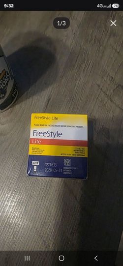 Freestyle lite test strips 100 ct