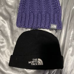 Two northface Hats 20.00