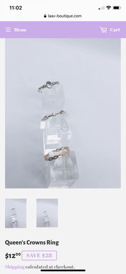 Queen’s Crown Rings