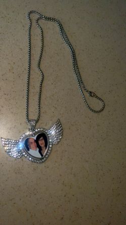 Memorial Wings necklace
