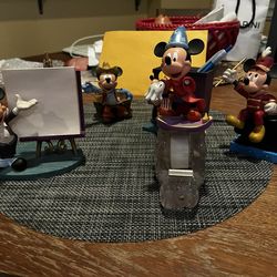 Vintage authentic 5-piece Disney Mickey Mouse Desk Set