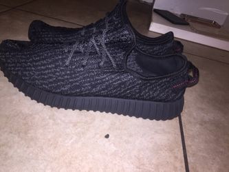 pirate black yeezy's no box
