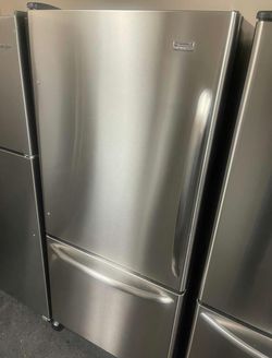 Kenmore Bottom Freezer Fridge with LED Lighting