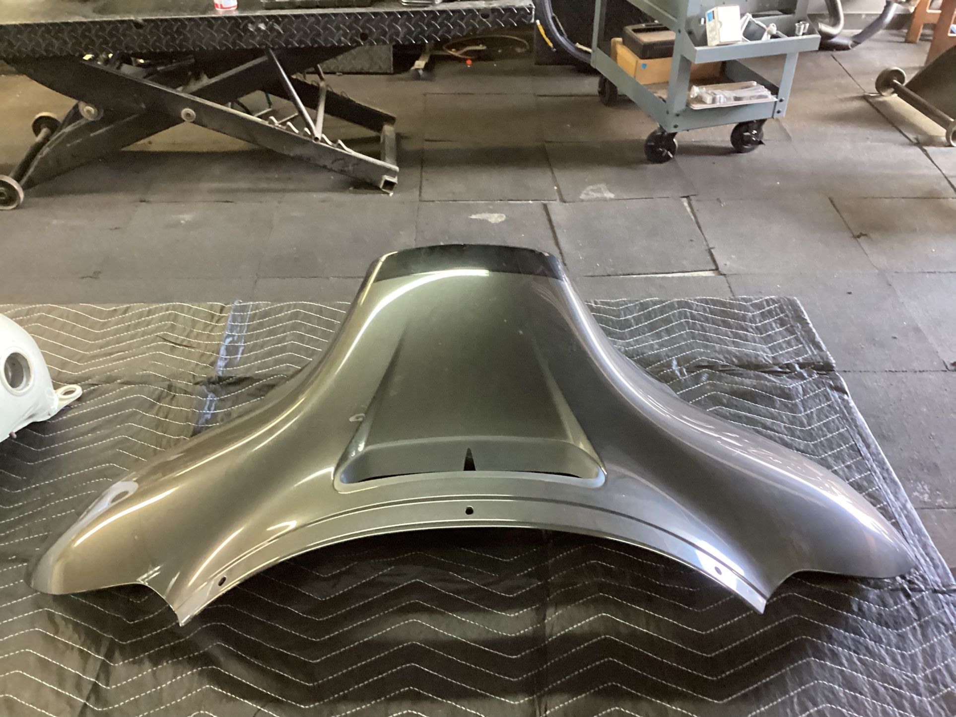 Black and Grey Fairing